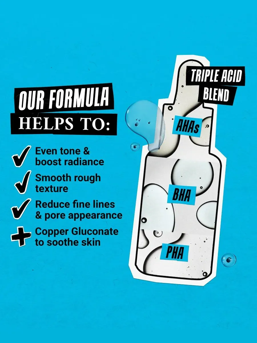 Флюид Kiehl's — Since 1851 Clearly Corrective Daily Retexturizing Triple Acid Peel — изображение 7 из 8