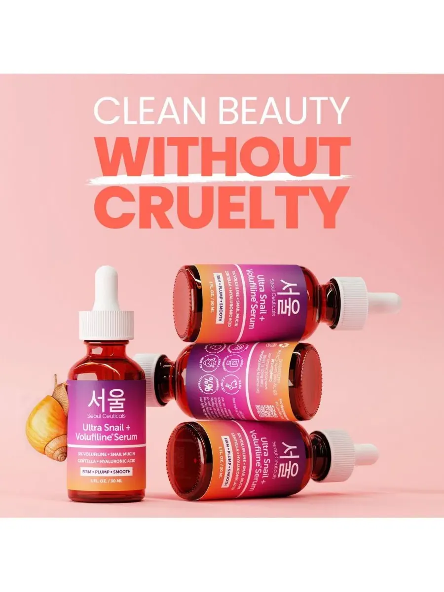 Сыворотка Seoul Ceuticals — Корейская для ухода за кожей Volufiline с экстрактом муцина улитки — изображение 4 из 8