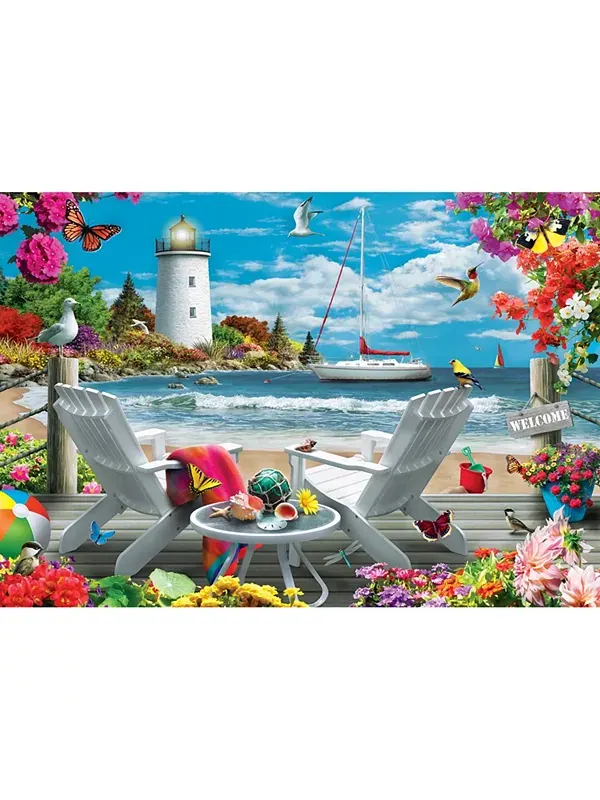 Коллекция шедевров — пазл на побережье из 2000 деталей Masterpieces Puzzles — изображение 2 из 3