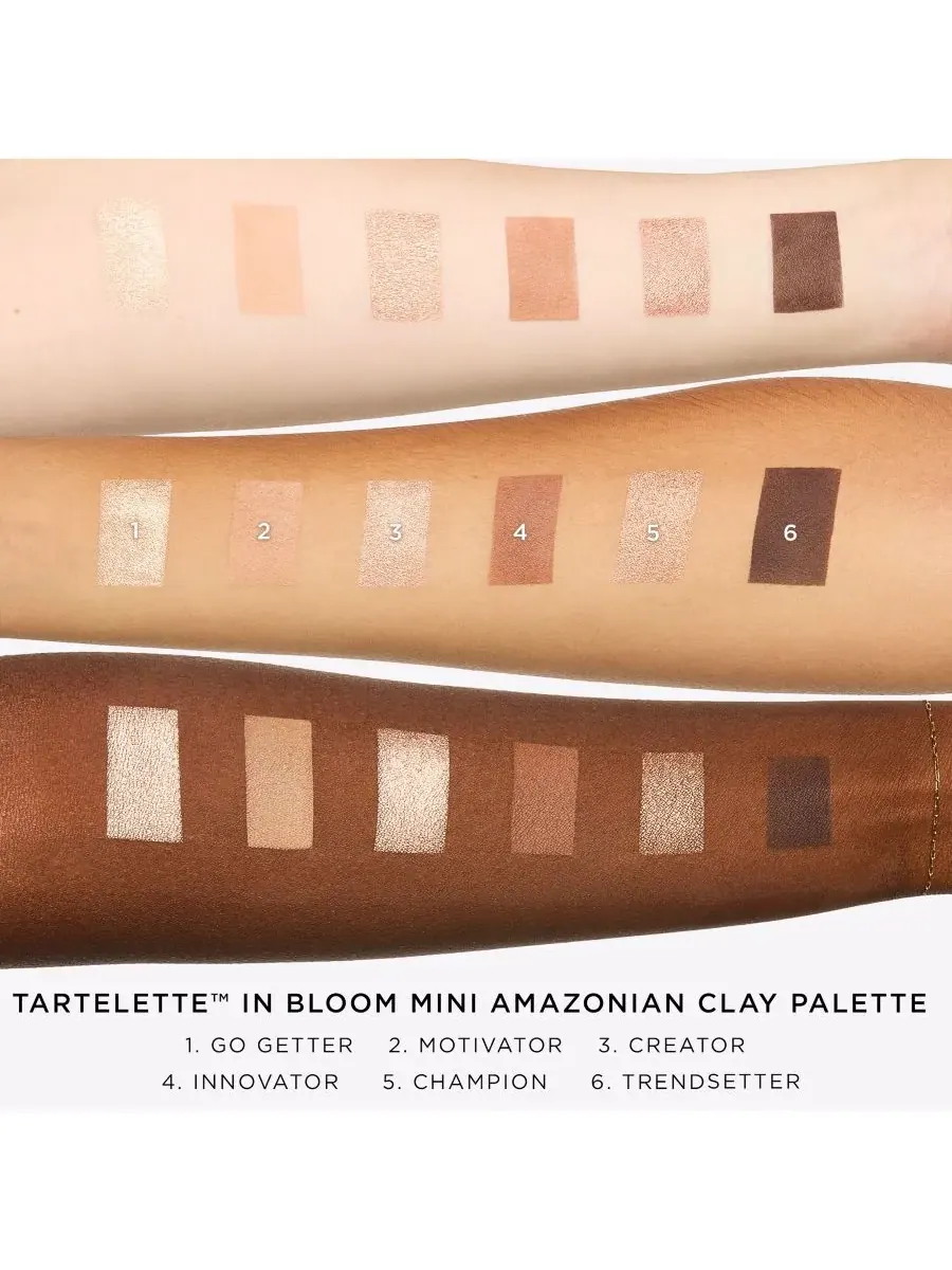 Мини-палетка амазонской глины Tartelette In Bloom — изображение 5 из 7