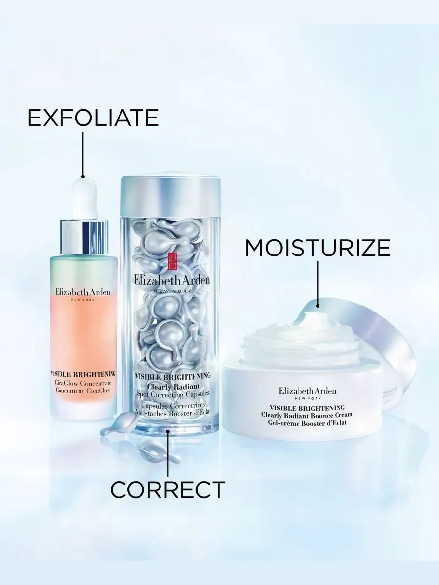 Сыворотка Elizabeth Arden — Осветляющий Visible Brightening Clearly Radiant Bounce Cream — изображение 4 из 10