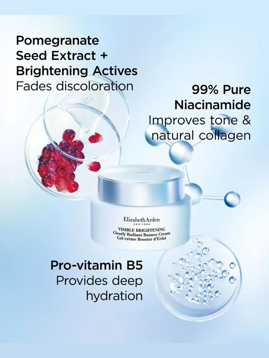 Сыворотка Elizabeth Arden — Осветляющий Visible Brightening Clearly Radiant Bounce Cream — изображение 7 из 10
