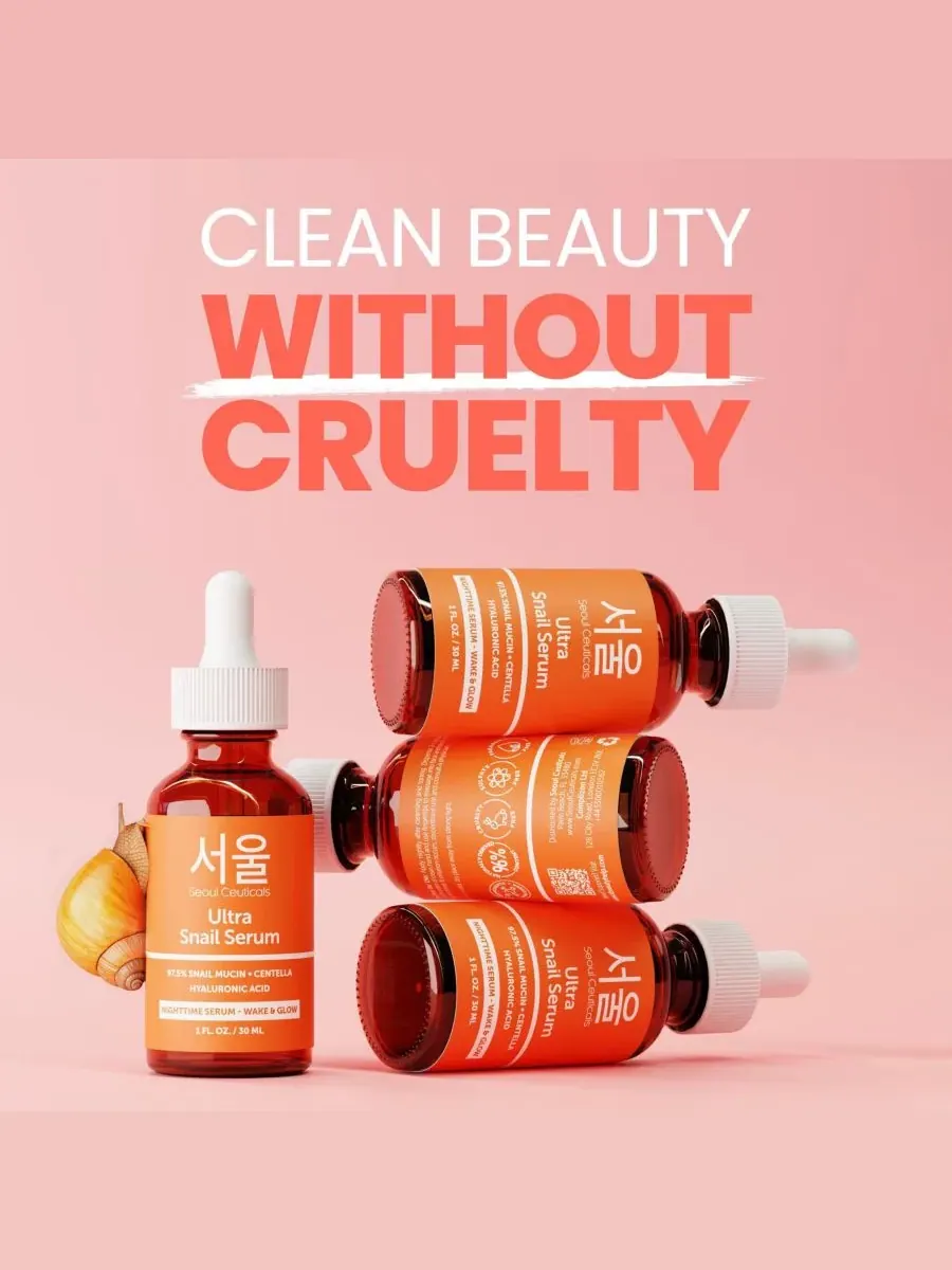 Сыворотка Seoul Ceuticals — Корейская с муцином улитки для ухода за кожей. K Beauty Skincare — изображение 4 из 9