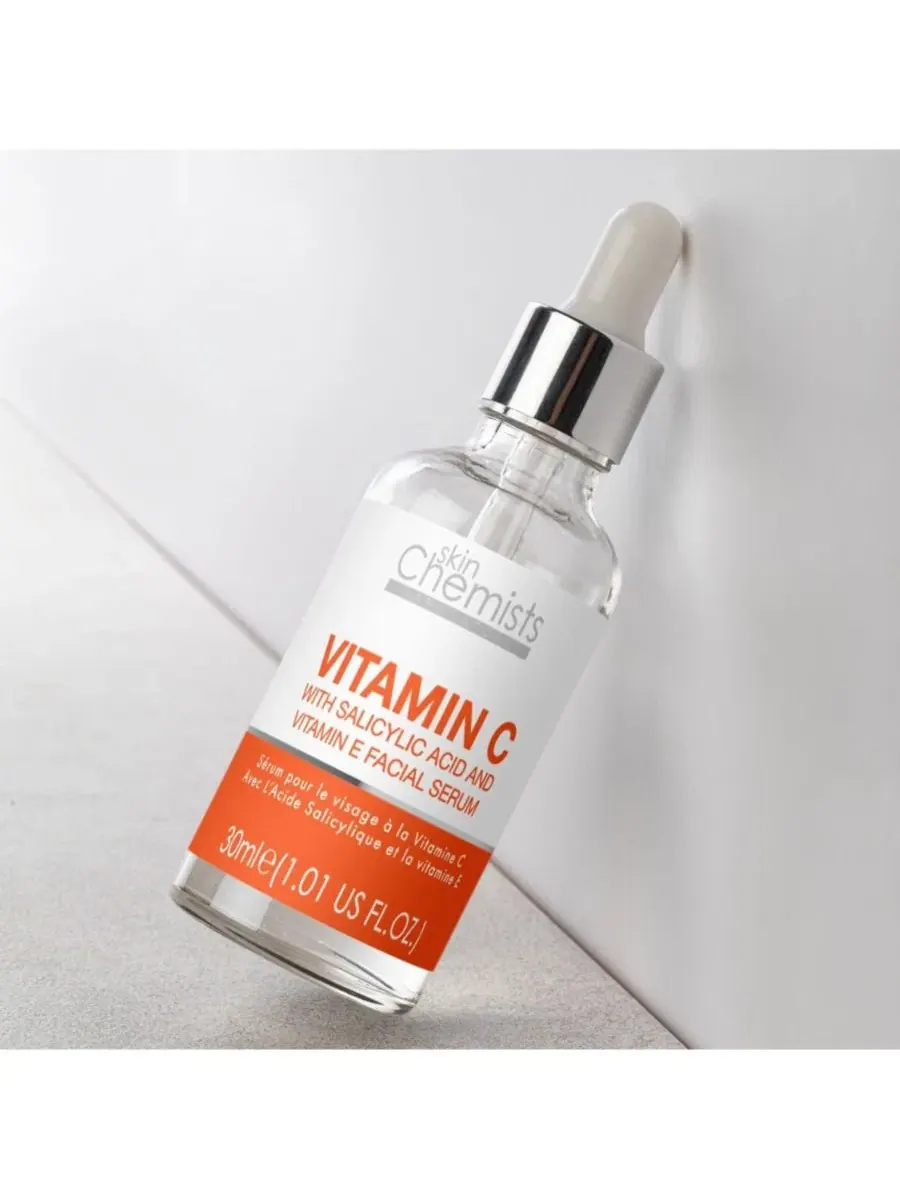 Сыворотка Skinchemists — Антивозрастная для лица с витамином С и салициловой кислотой, , белый, 30 — изображение 4 из 5