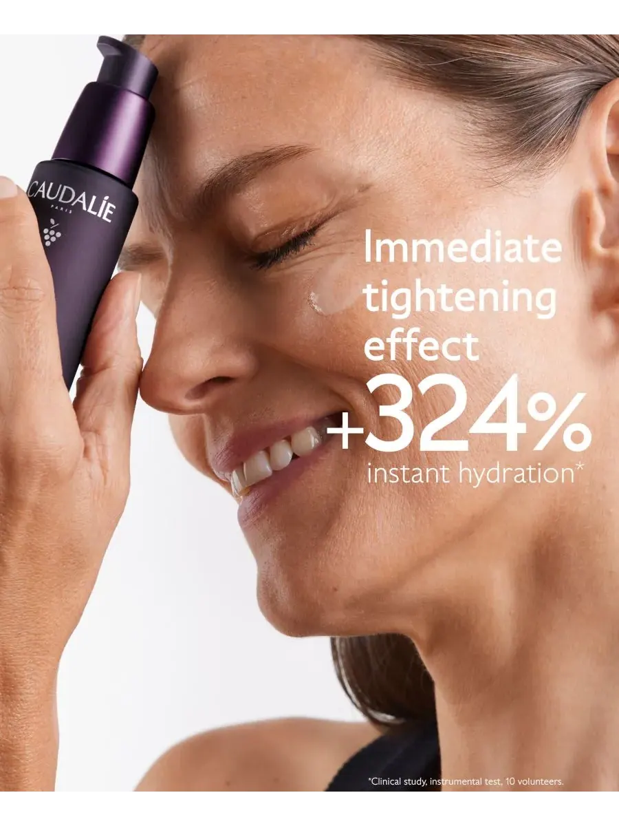 Сыворотка Caudalie — Premier Cru с ниацинамидом и гиалуроновой кислотой, 28 г — изображение 2 из 6