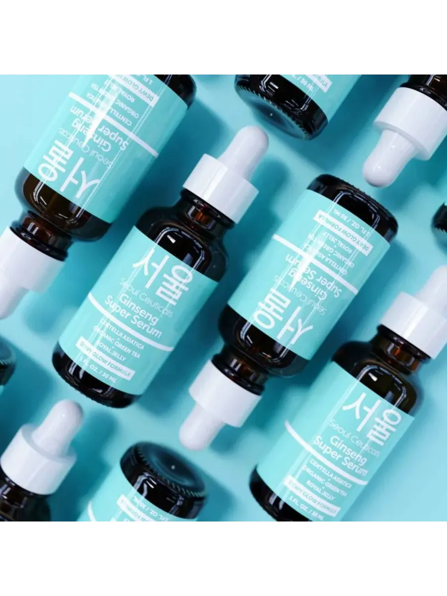 Сыворотка Seoul Ceuticals — Корейская для ухода за кожей с женьшенем (супер- ) K Beauty Skincare — изображение 6 из 6