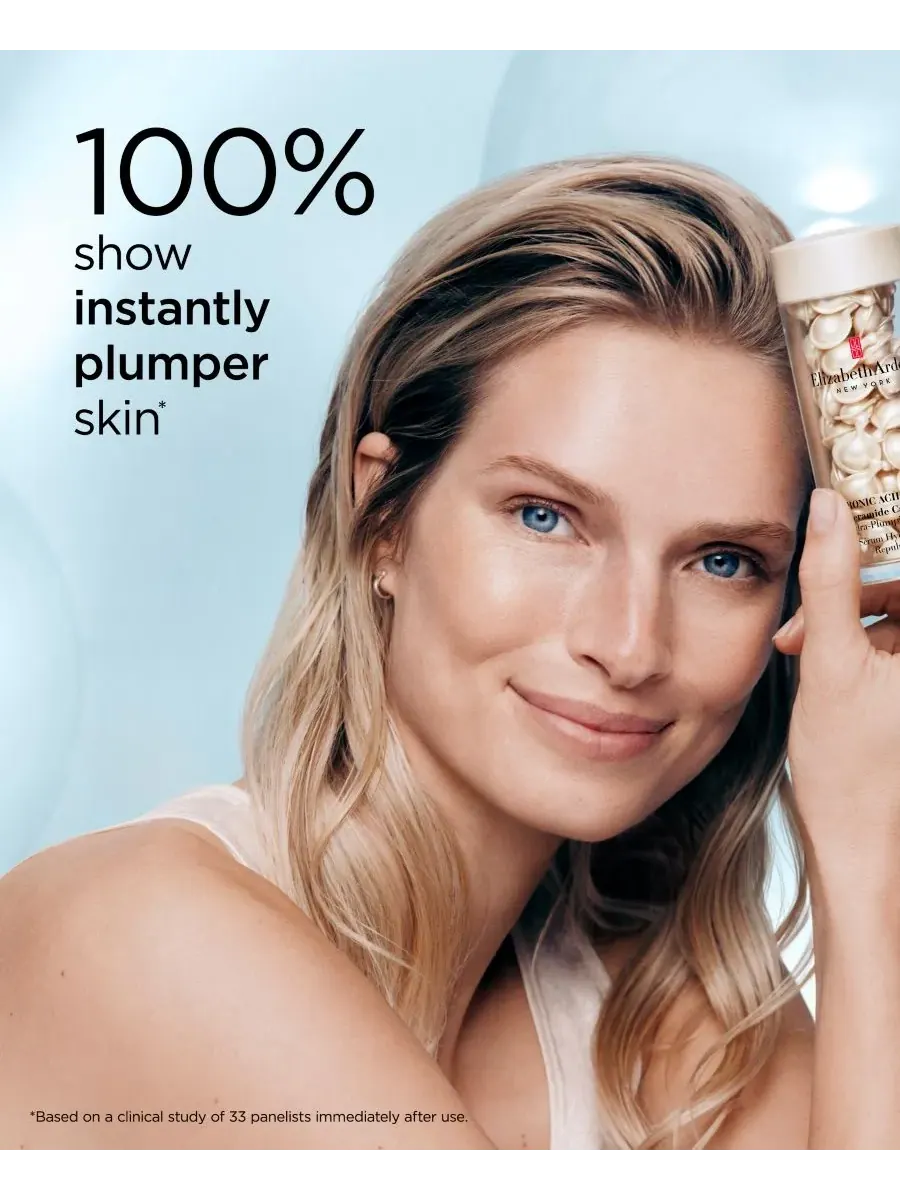 Сыворотка Elizabeth Arden — Капсулы с гиалуроновой кислотой и пептидами церамида, увлажняющая и — изображение 3 из 10