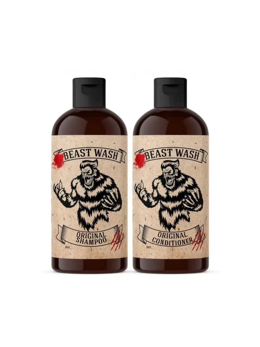 Набор для ухода за волосами Шампунь и Кондиционер, 2 предмета Johnny Slicks, Original Scent — мульти