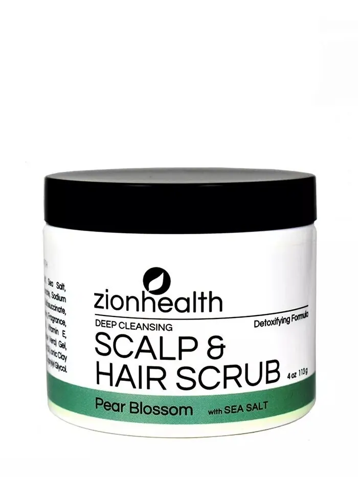 Скраб для волос, грушевый цвет, 4 унции Zion Health — изображение 1 из 1