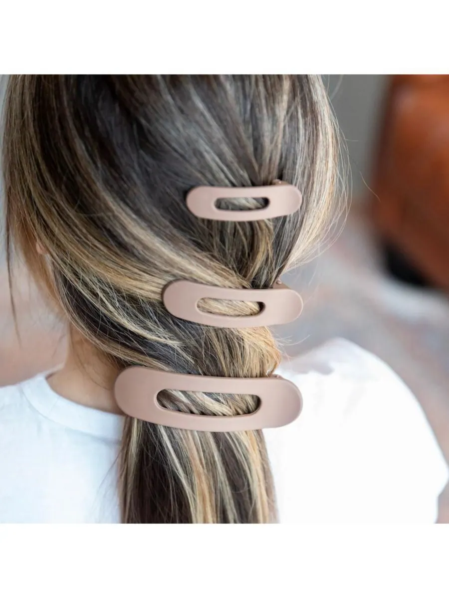 Headbands of Hope Набор зажимов для плоской съемки разных размеров - коричневый — изображение 8 из 10