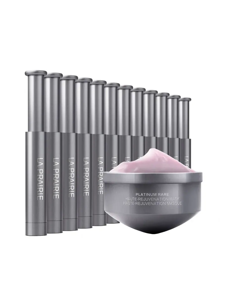 Маска для лица с концентратом и кремом Platinum Rare Haute-Rejuvenation, 13 предметов La Prairie — изображение 1 из 6