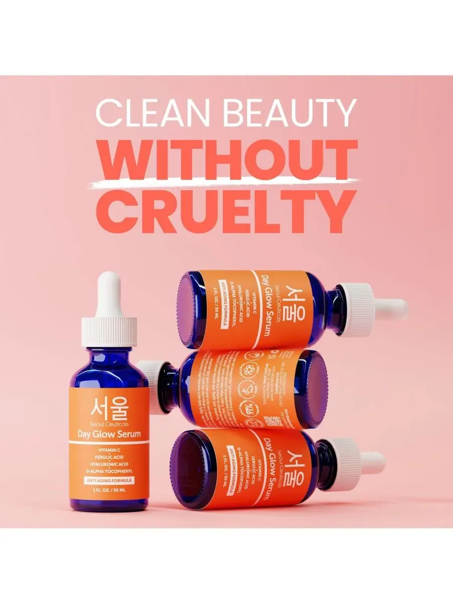Сыворотка Seoul Ceuticals — Корейская для ухода за кожей с витамином С, дневная для сияния кожи — изображение 10 из 10