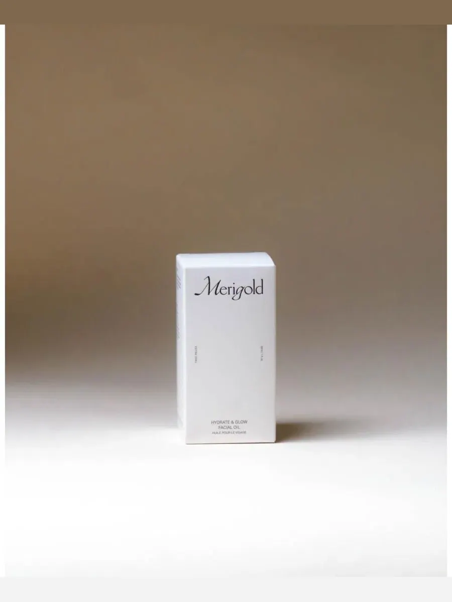 Масло для лица с аргановым маслом Hydrate and Glow Facial Oil Merigold — изображение 3 из 8