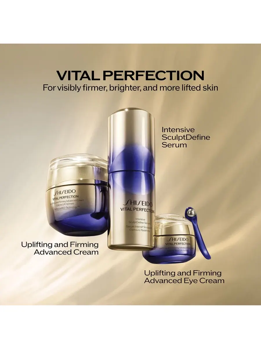 Сыворотка для лица и шеи Vital Perfection Intensive SculptDefine, 80 мл Shiseido — изображение 4 из 10