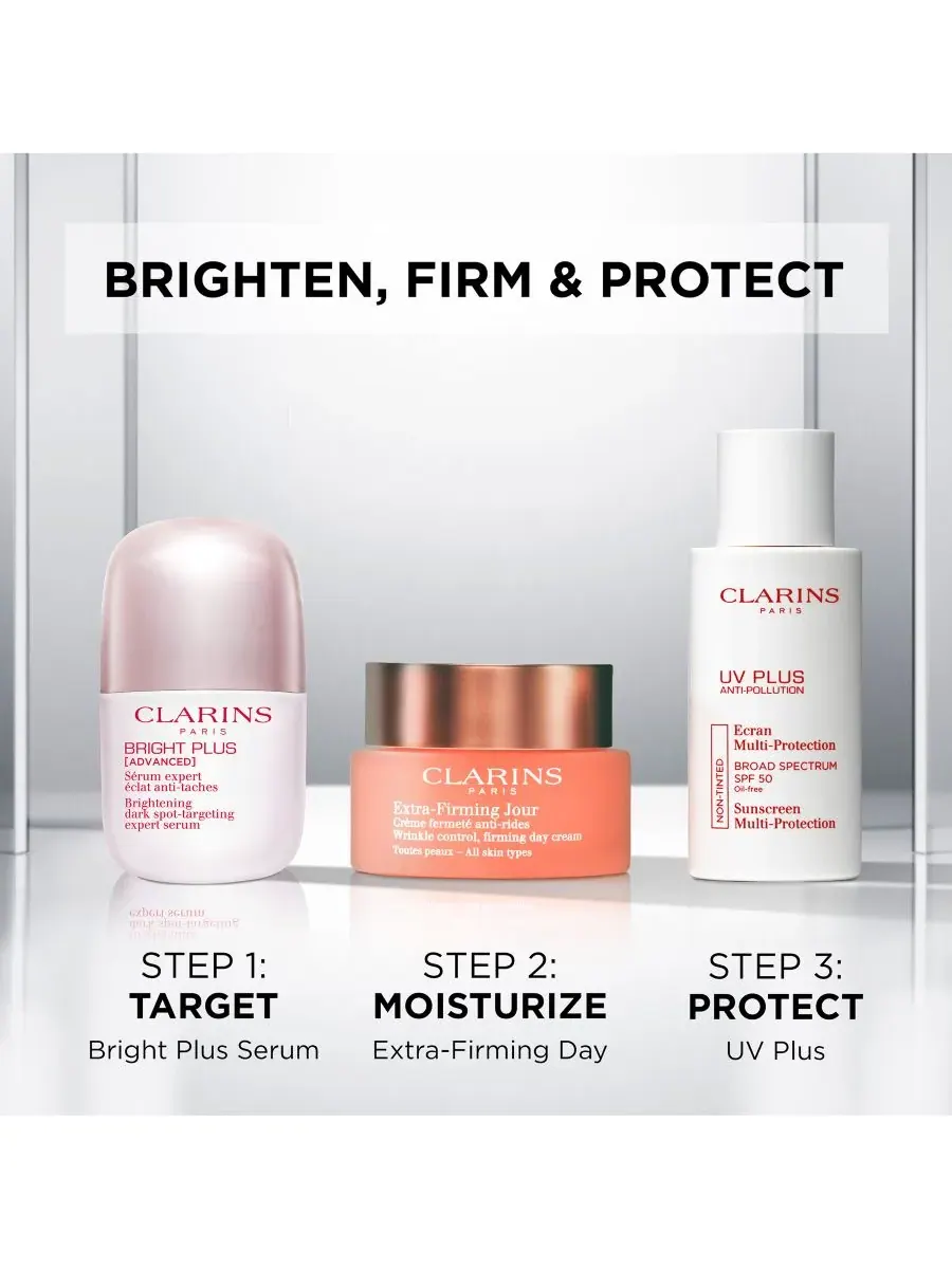 Сыворотка Clarins — Осветляющая для кожи с витамином С и ниацинамидом Bright Plus для маскировки — изображение 6 из 10