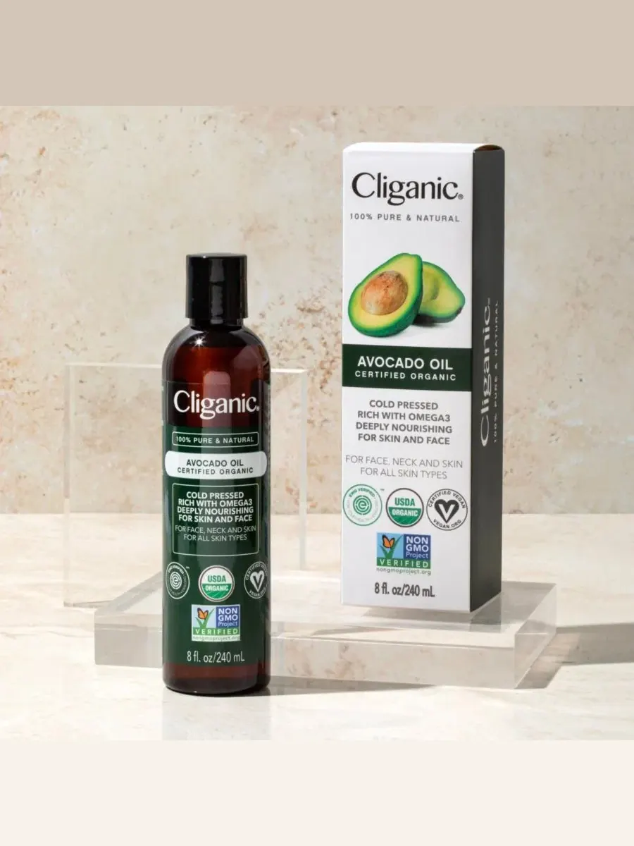 Органическое масло авокадо Cliganic — изображение 2 из 7