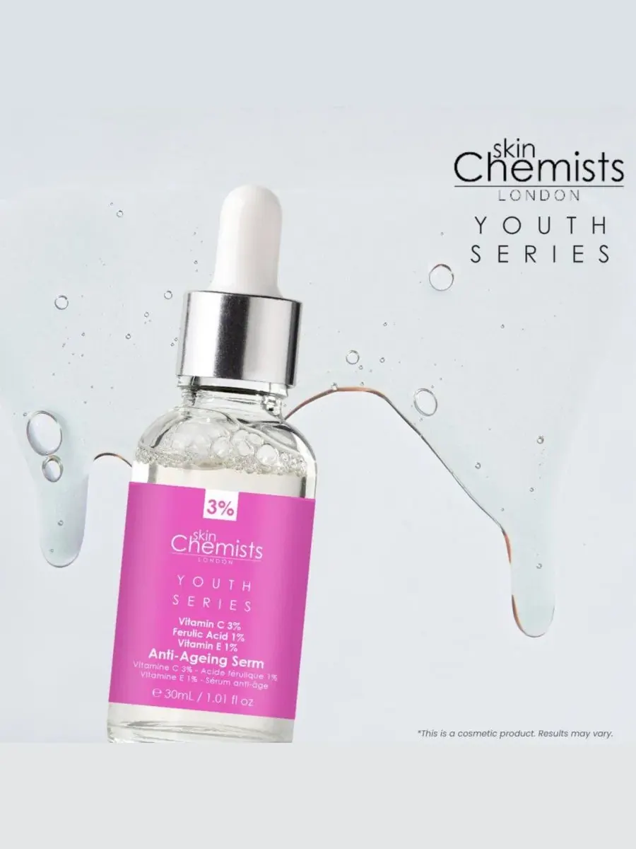 Сыворотка для лица Anti-Aging с витамином C 3%, феруловой кислотой 1%, витамином E 1% 30мл — изображение 6 из 6