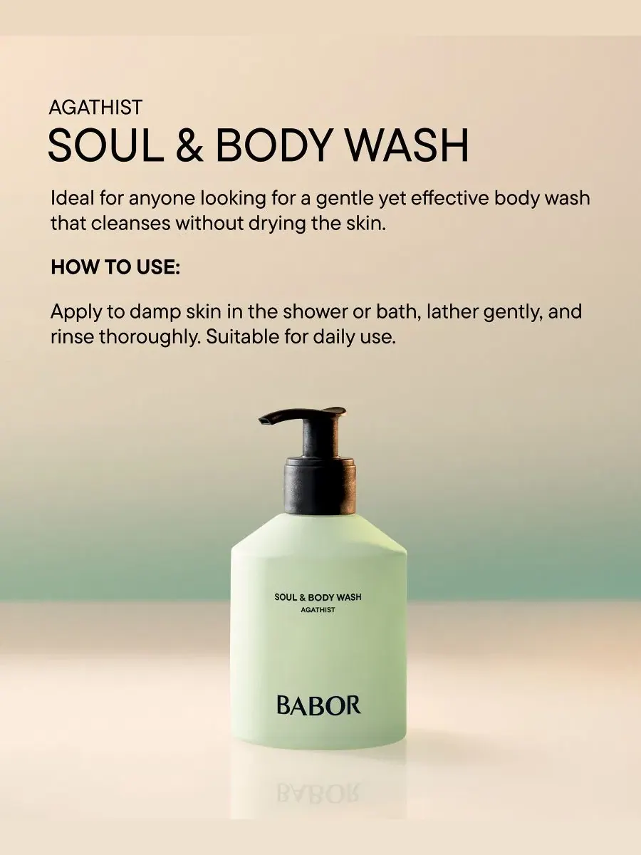 Гель для душа BABOR Soul and Body Agathist, 250 мл — изображение 3 из 5