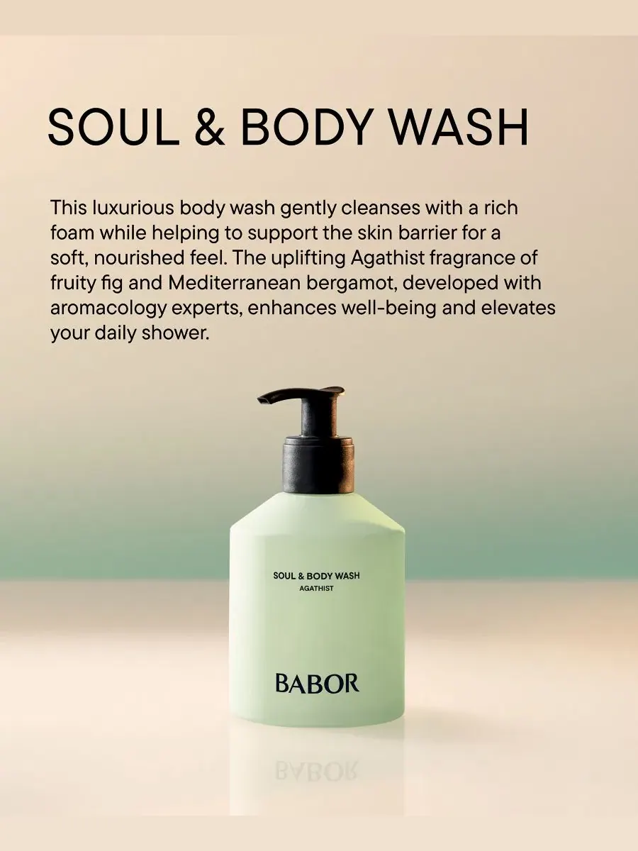 Гель для душа BABOR Soul and Body Agathist, 250 мл — изображение 4 из 5