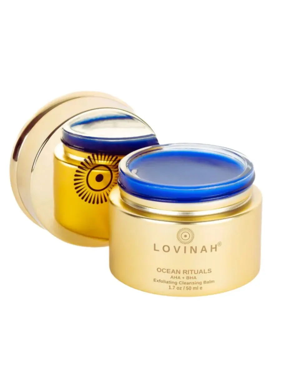 Гель для умывания Lovinah Skincare — Очищающий отшелушивающий бальзам Ocean Ritual с AHA и BHA