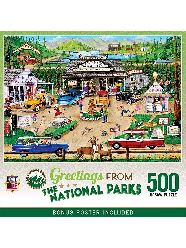 Привет из национальных парков — пазл из 500 деталей Masterpieces Puzzles — изображение 1 из 3