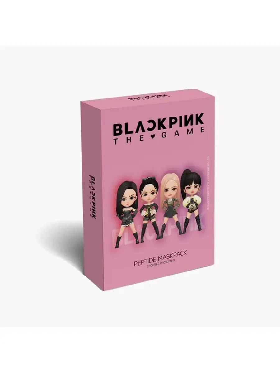 SIIA Cosmetics Набор масок BLACKPINK THE GAME - Группа (PEPTIDE) — изображение 1 из 9