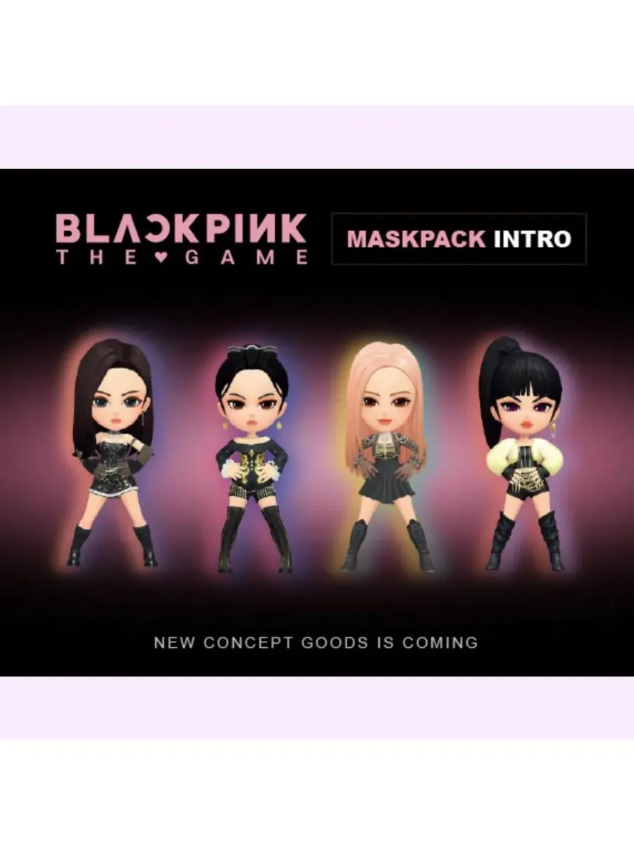 SIIA Cosmetics Набор масок BLACKPINK THE GAME - Группа (PEPTIDE) — изображение 8 из 9