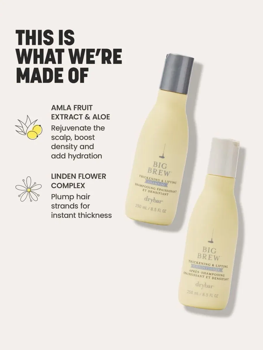Кондиционер для волос Big Brew для придания объема и упругости, 241 г Drybar — изображение 2 из 9