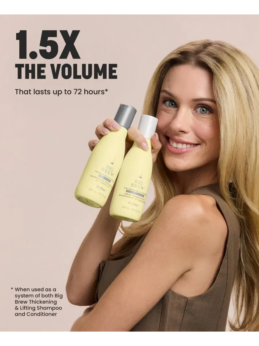 Кондиционер для волос Big Brew для придания объема и упругости, 241 г Drybar — изображение 7 из 9