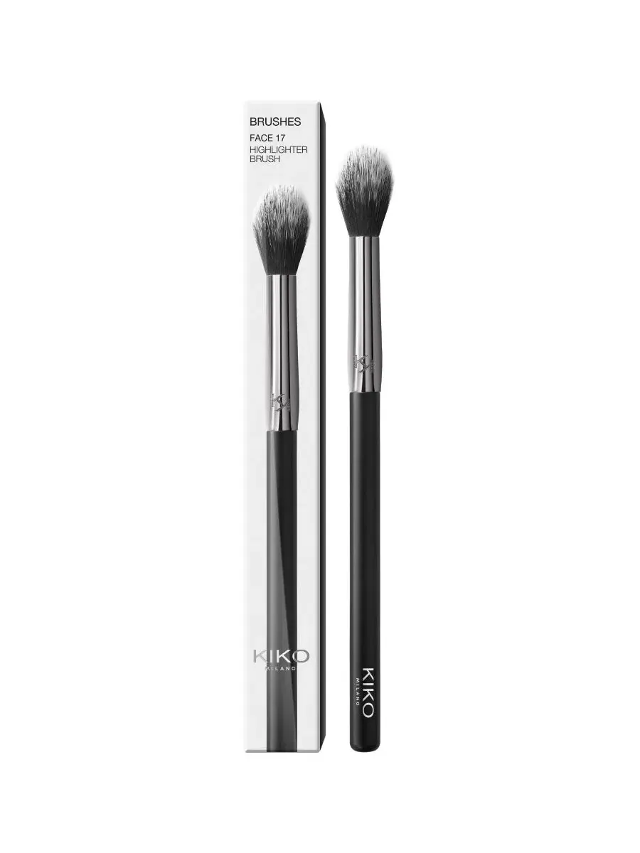 Кисть для хайлайтера KIKO Milano Face 17, с флейм-наконечником — изображение 2 из 3