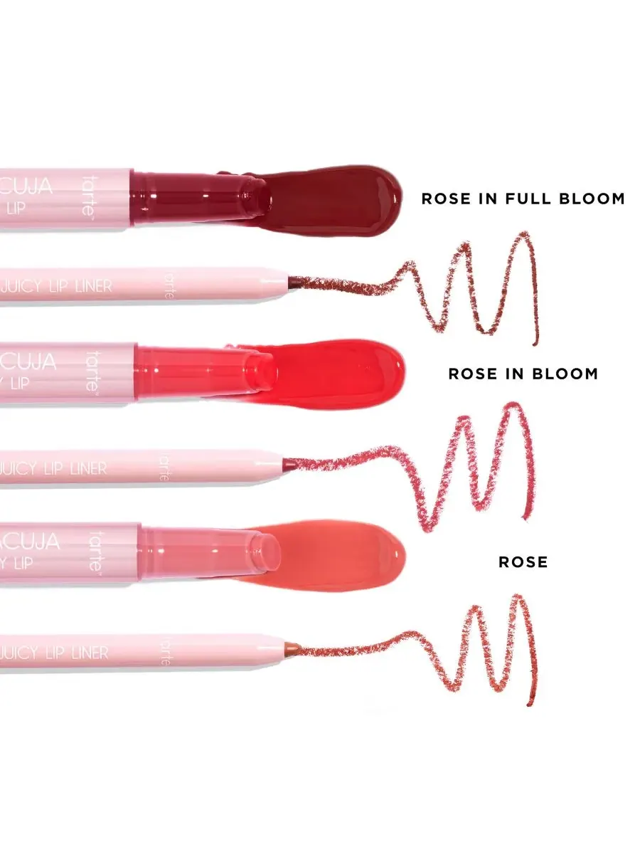 Tarte Набор из 2 предметов: карандаш для губ и бальзам для губ Maracuja Juicy Lip Rose — изображение 2 из 7