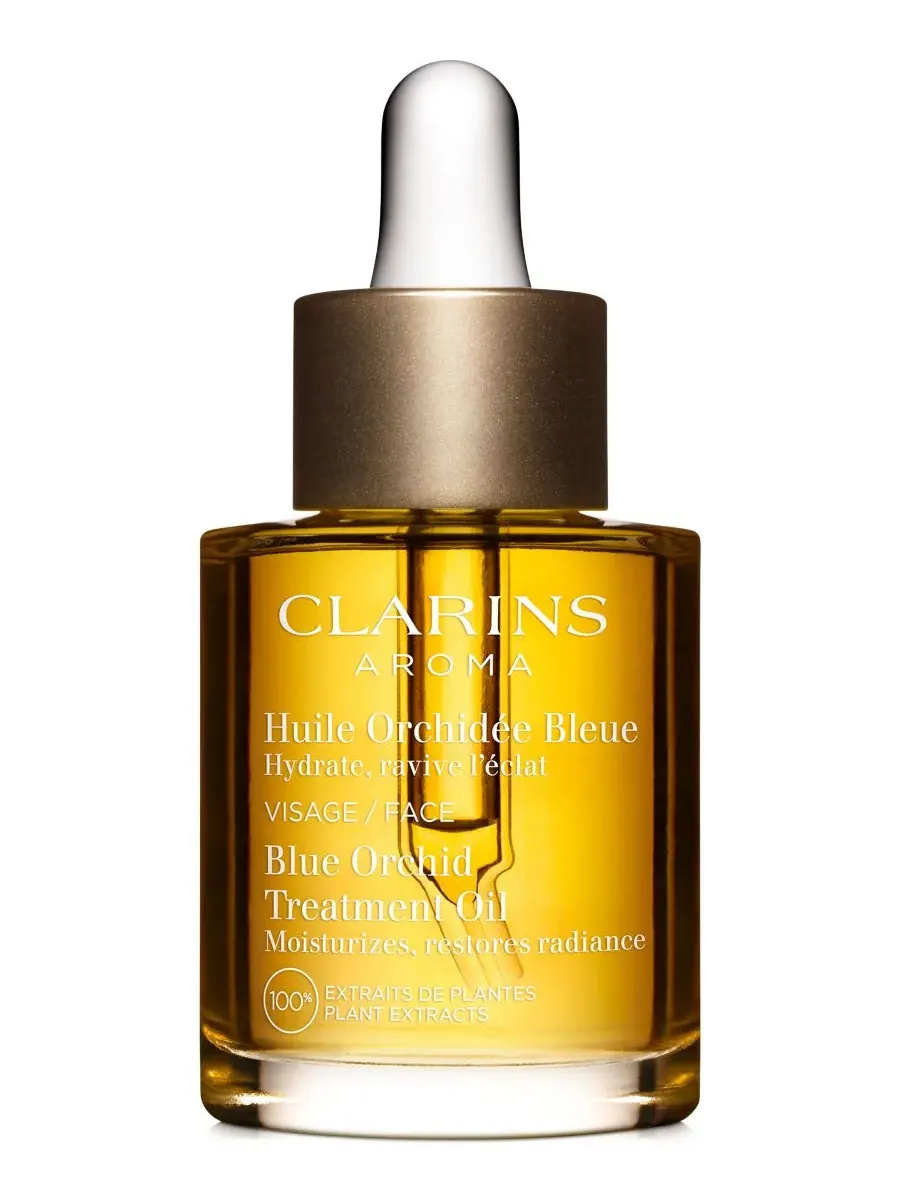 Масло для лица Clarins — Blue Orchid Radiance & Hydrating Face Treatment Oil — изображение 1 из 7