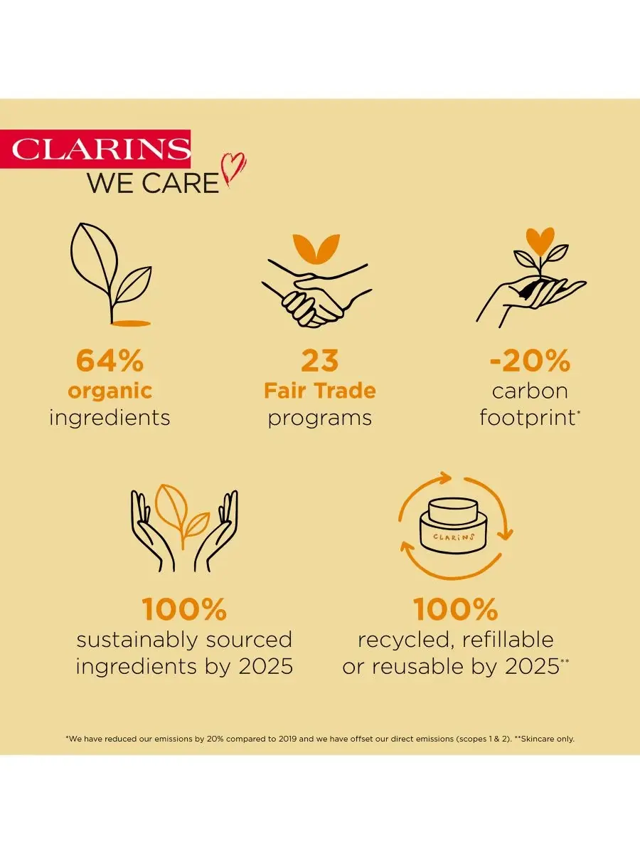 Масло для лица Clarins — Blue Orchid Radiance & Hydrating Face Treatment Oil — изображение 3 из 7