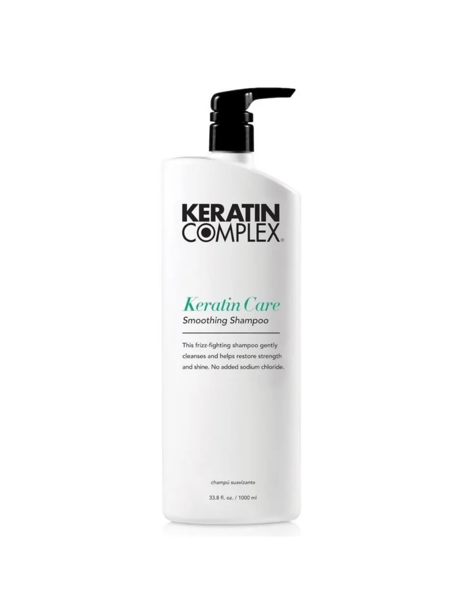 Шампунь для разглаживания волос с кератином, 950 мл Keratin Complex — белый