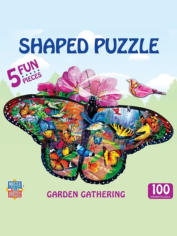 Садовый сбор шедевров — пазл из 100 деталей Masterpieces Puzzles — изображение 1 из 3