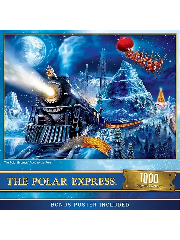 Шедевры полярного экспресса - гонка к полюсу пазл из 1000 деталей Masterpieces Puzzles — изображение 1 из 3