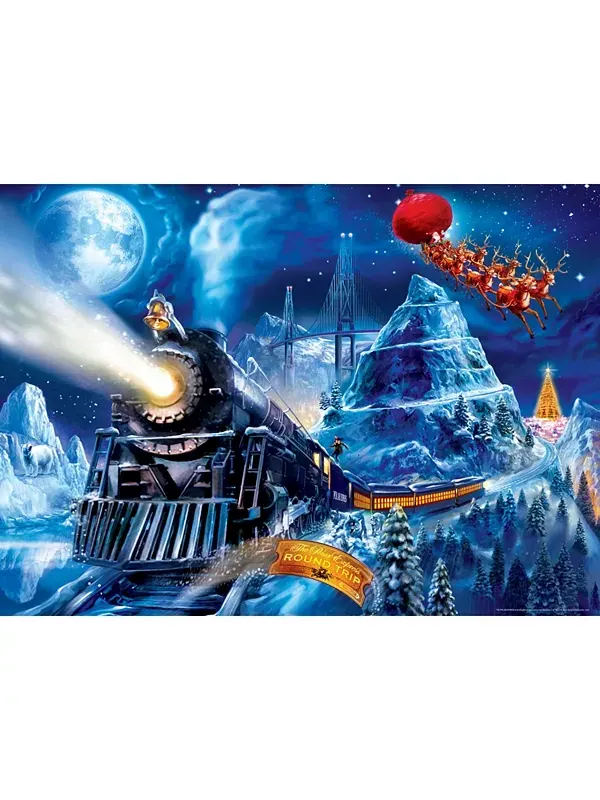 Шедевры полярного экспресса - гонка к полюсу пазл из 1000 деталей Masterpieces Puzzles — изображение 2 из 3