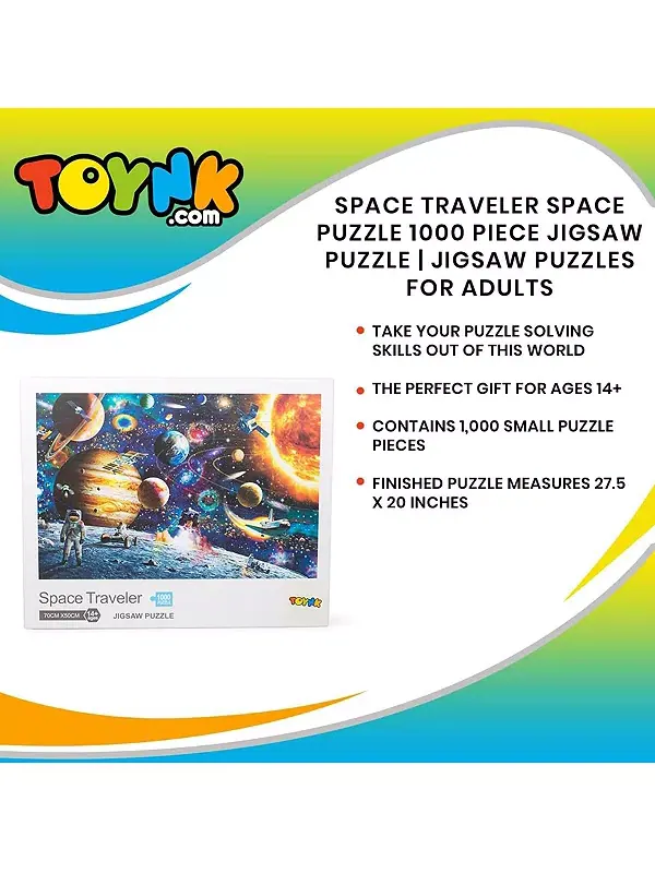 Пазл «Космический путешественник» из 1000 деталей | Пазлы для взрослых Shantou South Toys Factory — изображение 3 из 3