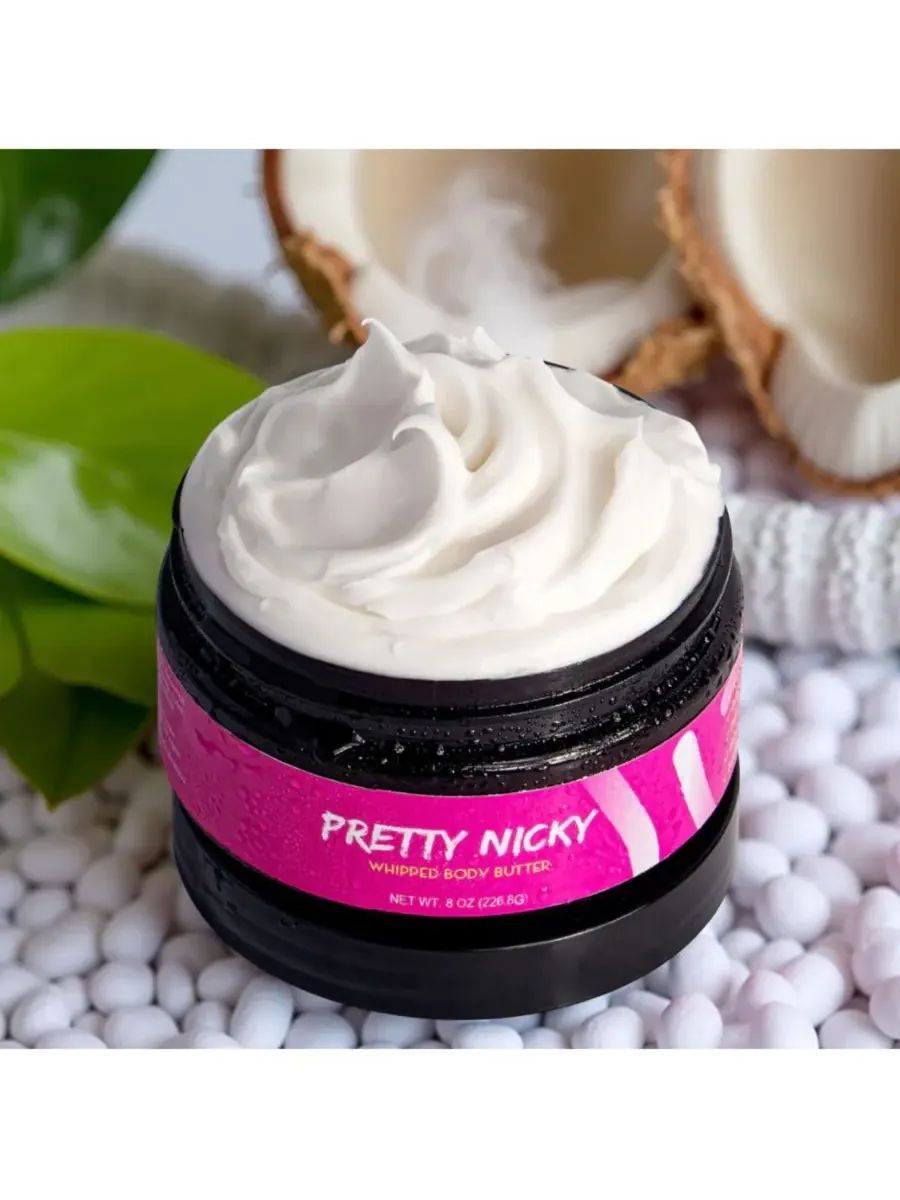 COCO XO Натуральное взбитое масло для тела Pretty Nicky, 8 унций — изображение 1 из 9