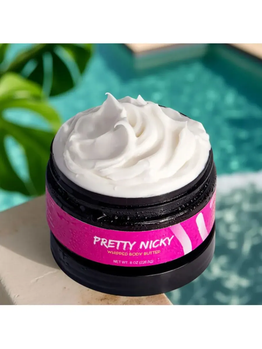 COCO XO Натуральное взбитое масло для тела Pretty Nicky, 8 унций — изображение 6 из 9