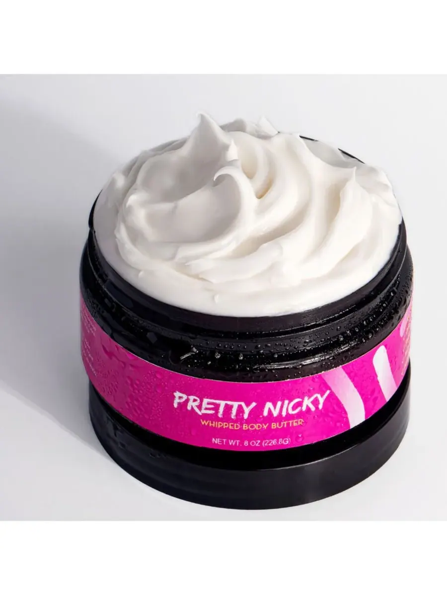 COCO XO Натуральное взбитое масло для тела Pretty Nicky, 8 унций — изображение 8 из 9