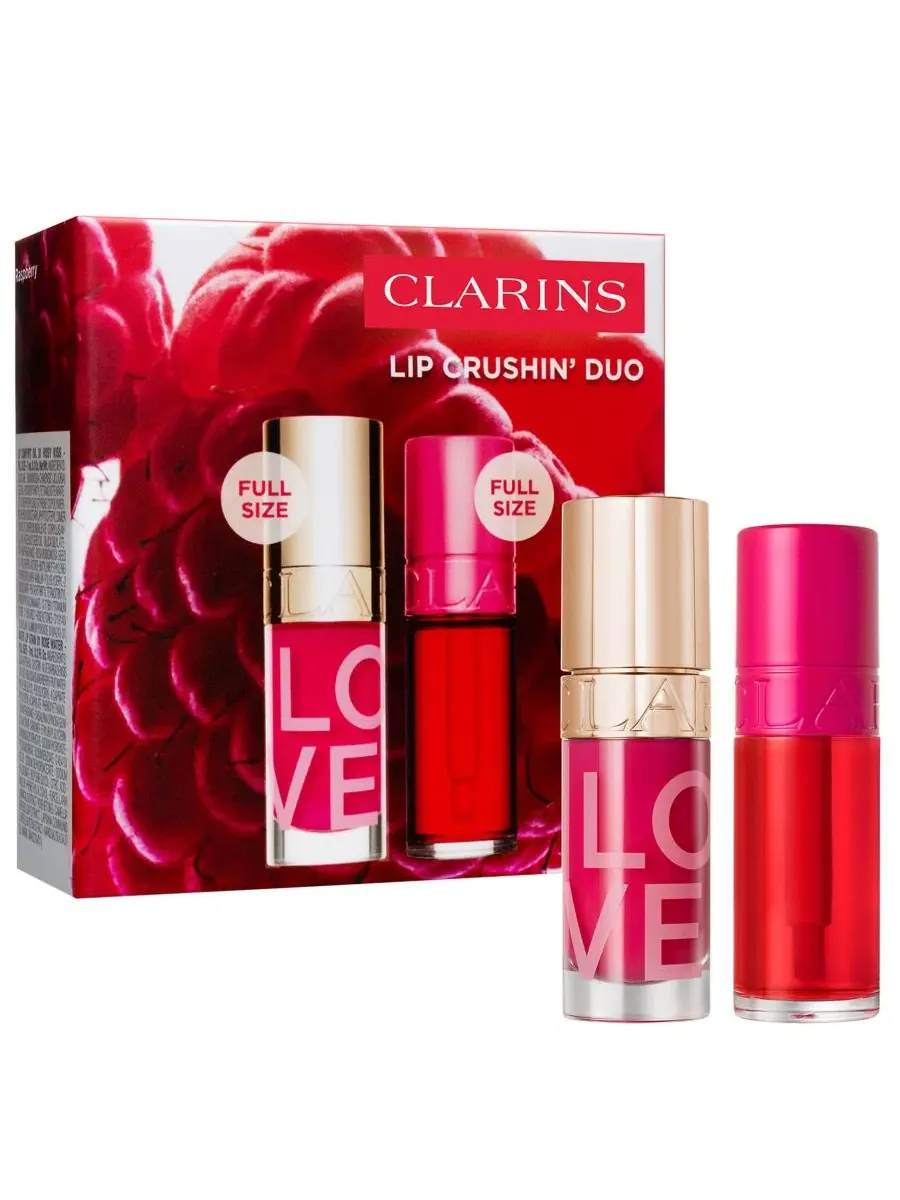 Набор из 2 предметов: масло для губ и тинт для губ Lip Crushin' Clarins — изображение 1 из 11