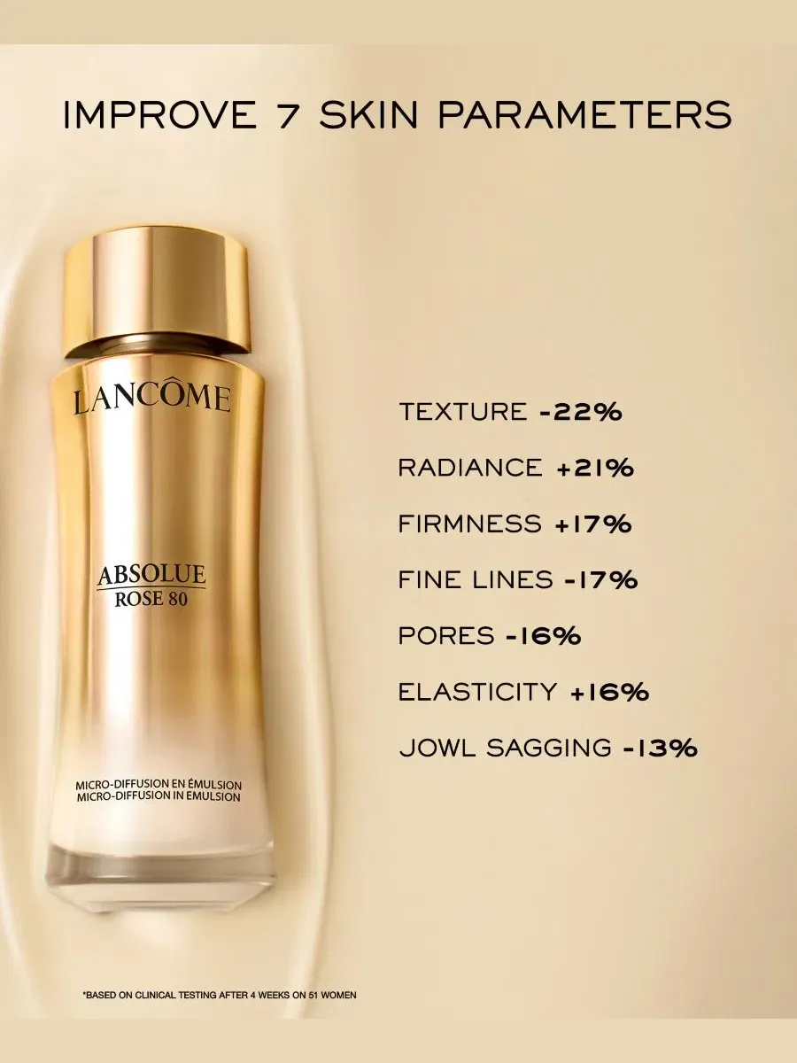 Эмульсия для лица Absolue Rose 80 Micro-Diffusion in Emulsion, 100 мл Lancôme — изображение 2 из 5