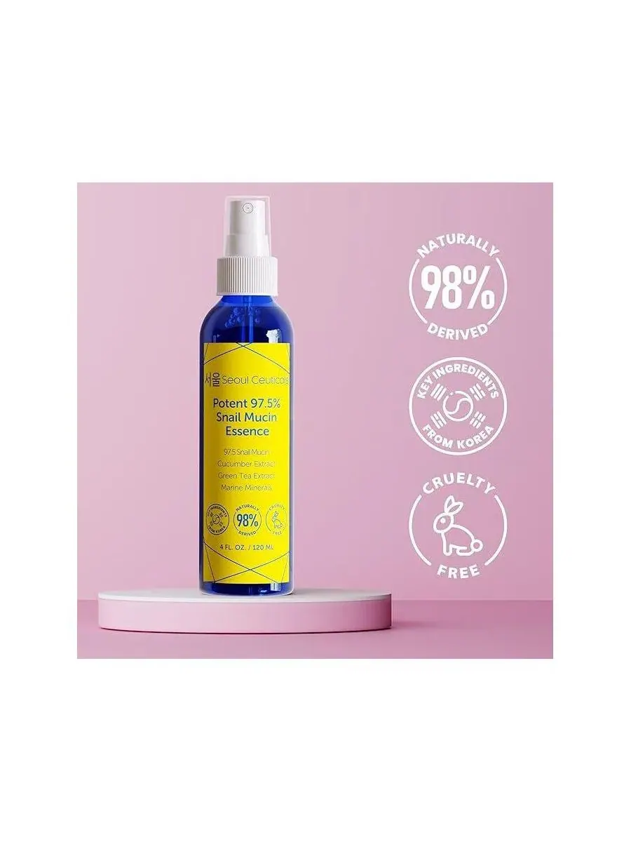 Тоник Seoul Ceuticals — Корейская косметика для ухода за кожей: с муцином улитки. K Beauty Skincare — изображение 3 из 7