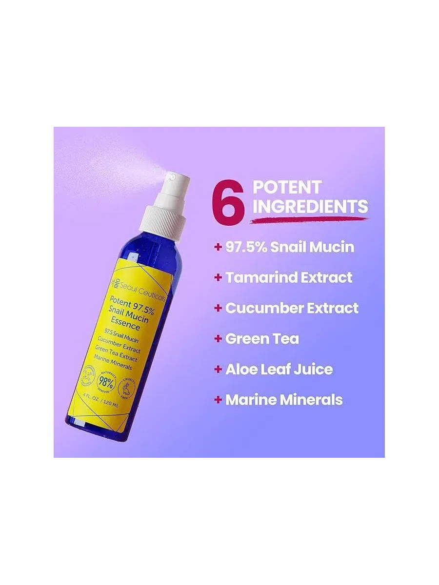Тоник Seoul Ceuticals — Корейская косметика для ухода за кожей: с муцином улитки. K Beauty Skincare — изображение 4 из 7