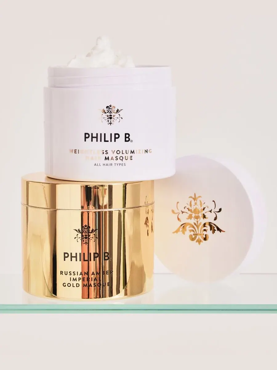 Маска для волос с аминокислотами Imperial Gold Philip B. — изображение 3 из 3