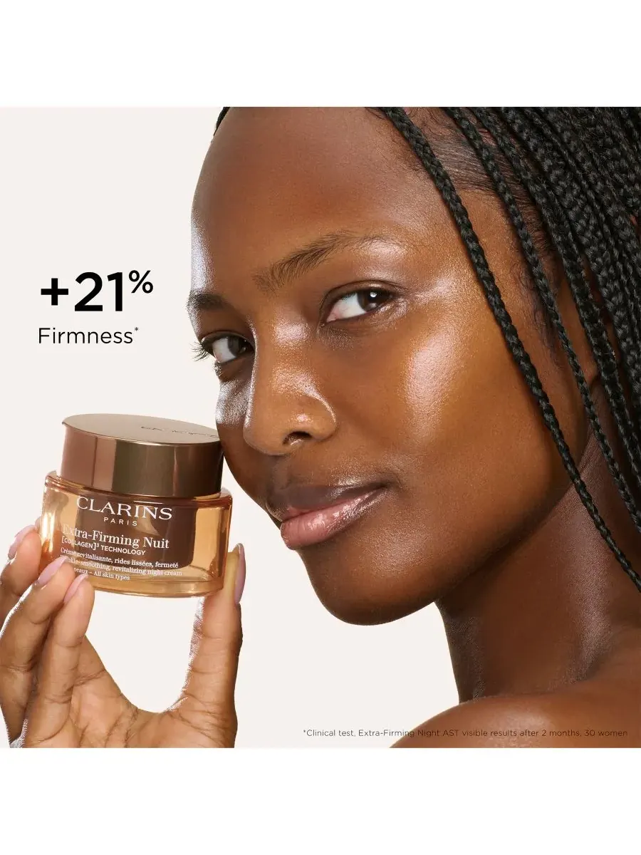 Сыворотка Clarins — Сменный блок увлажняющего ночного крема для усиления контуров лица — изображение 5 из 10