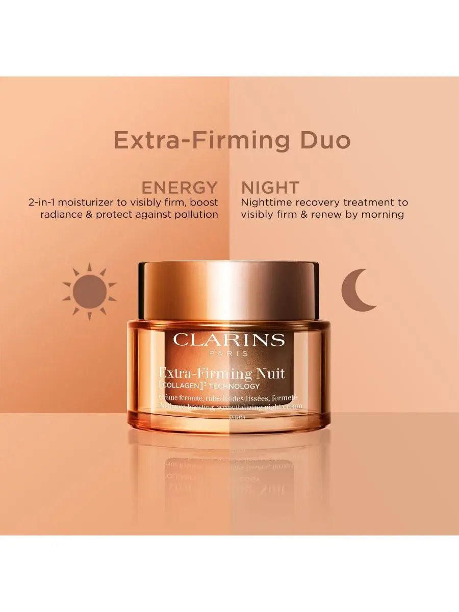 Сыворотка Clarins — Сменный блок увлажняющего ночного крема для усиления контуров лица — изображение 10 из 10