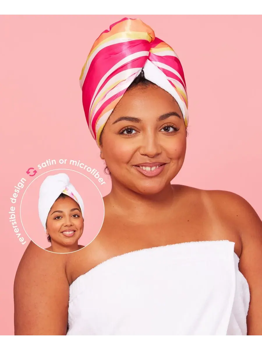 Grande Cosmetics Полотенце GrandeHAIR из микрофибры и атласа — изображение 4 из 10