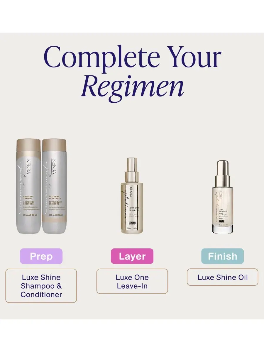 Кондиционер для волос Platinum Luxe Shine, 241 г Kenra Professional — изображение 4 из 6